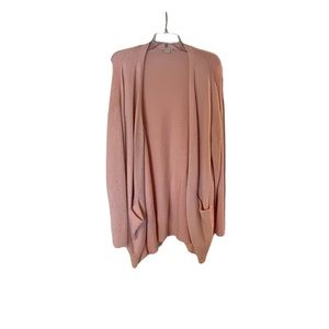 It’s Our Time Blush Pink XL Cardigan with Pockets Great Condition